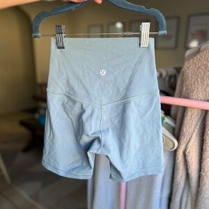lululemon athletica High-Rise Bike Shorts - Light Blue